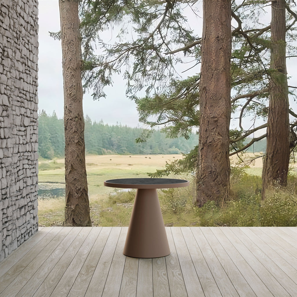 Leon Dining Table Bronze - Dekton Top Dining Table-Counter Azzurro Living