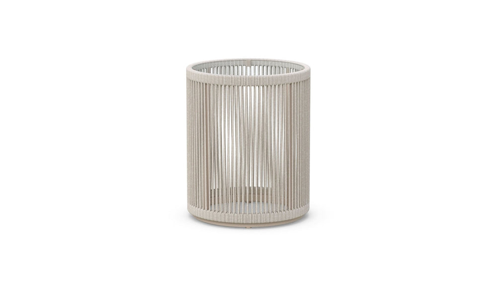 Malta | Side Table Birch - Glass Top Side Tables Azzurro Living