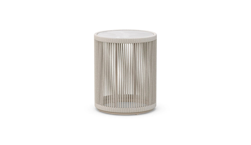 Malta Side Table Birch - Helena Dekton Top Side Tables Azzurro Living