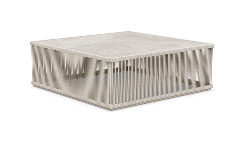 Malta Square Coffee Table Birch - Albarium Dekton Top Coffee Tables Azzurro Living