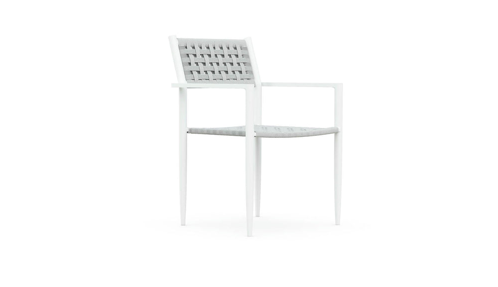 Naples | Dining Chair x4 - White Dining Chairs Azzurro Living