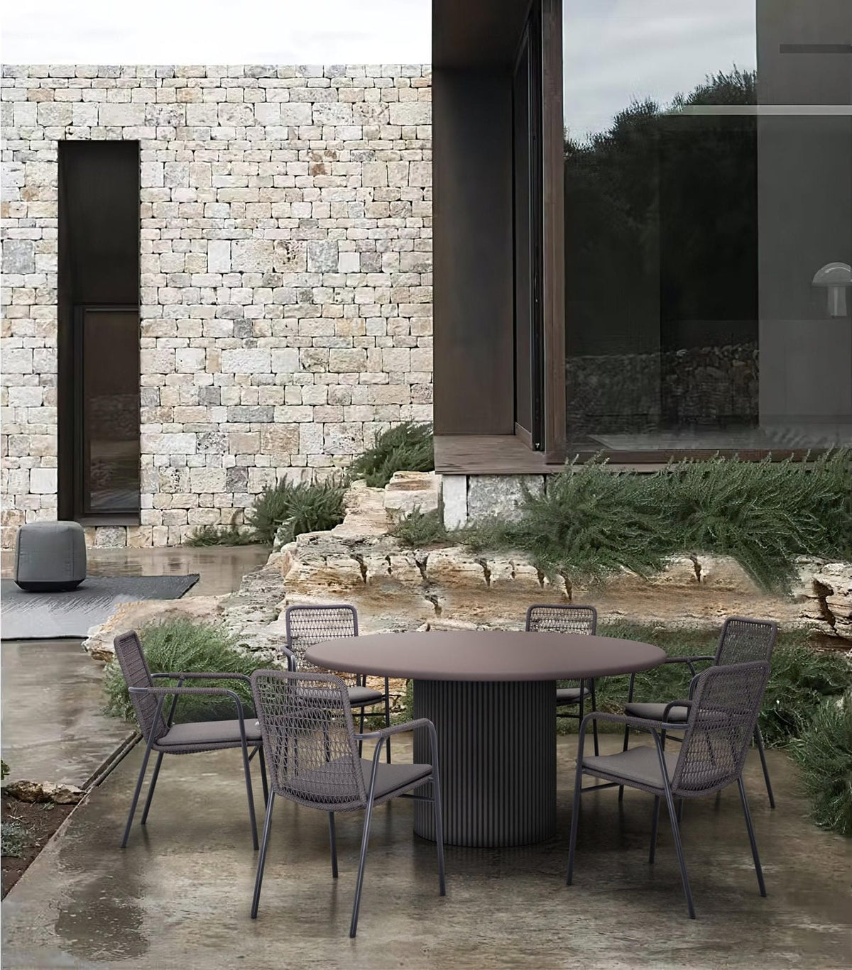 Palma | 60" Dining Table -Bronze Dining Tables Azzurro Living