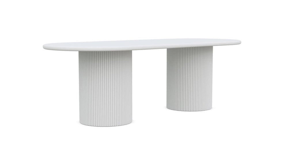 Palma | 96" Dining Table - White - Azzurro LivingAzzurro Living