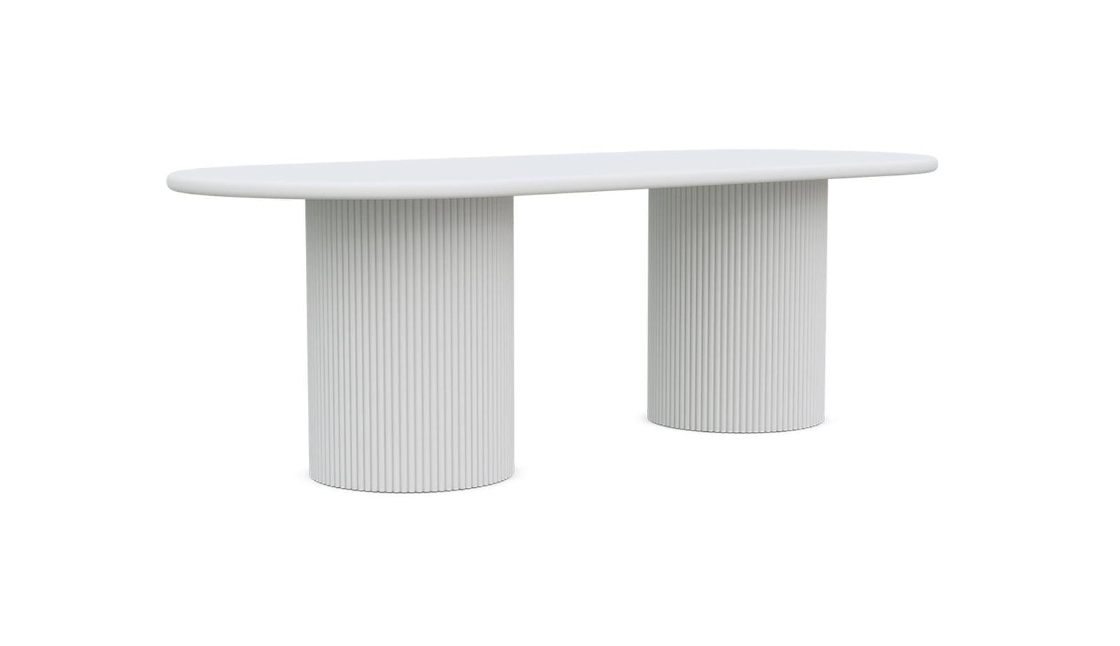 Palma | 96" Dining Table - White - Azzurro LivingAzzurro Living