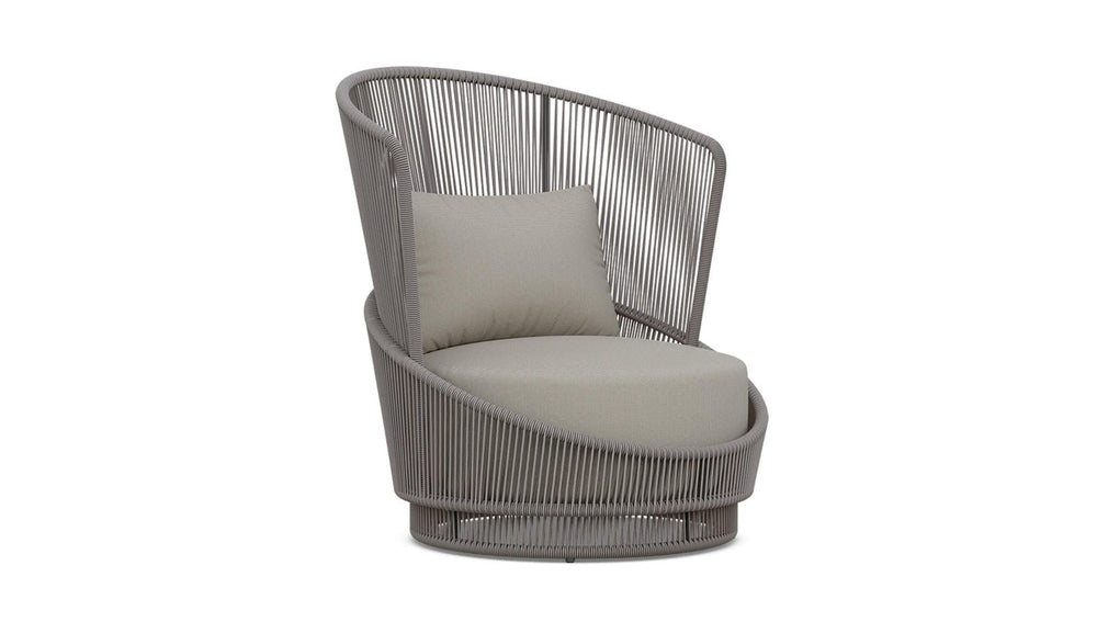 Palma | Swivel Club Chair - Mocha - Azzurro LivingAzzurro Living