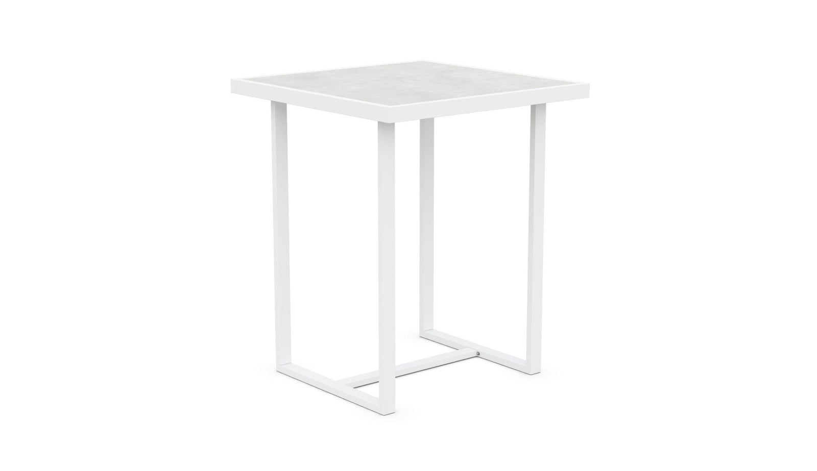 Pavia | 35" Bar Table - White - Dekton Top - Azzurro LivingAzzurro Living