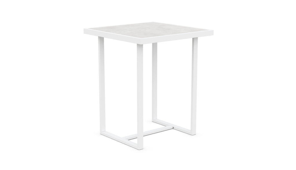 Pavia | 35" Bar Table - White - Dekton Top - Azzurro LivingAzzurro Living
