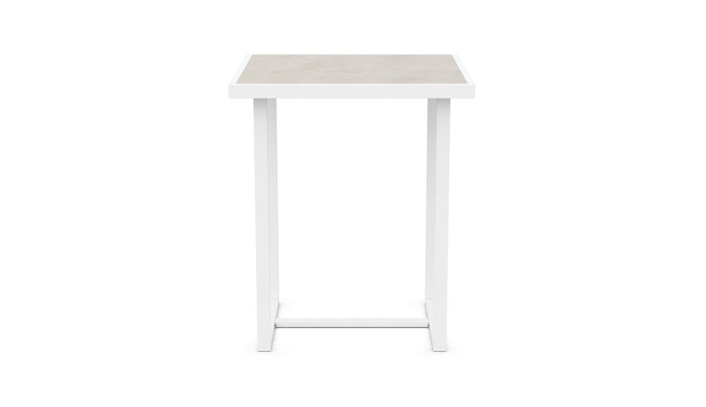 Pavia | 35" Bar Table - White - Dekton Top - Azzurro LivingAzzurro Living