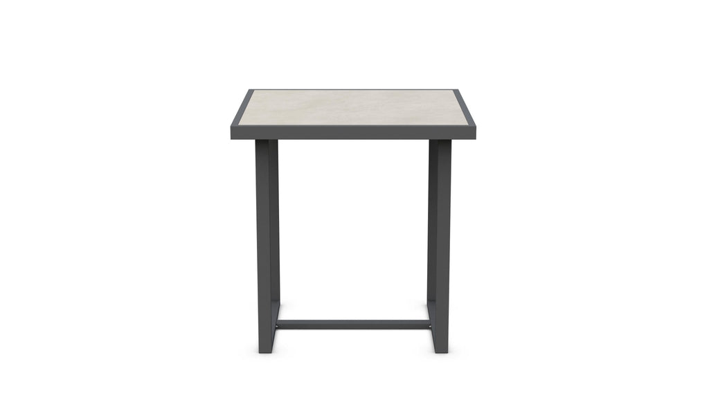 Pavia | 35" Counter Table - Charcoal - Dekton Top - Azzurro LivingAzzurro Living