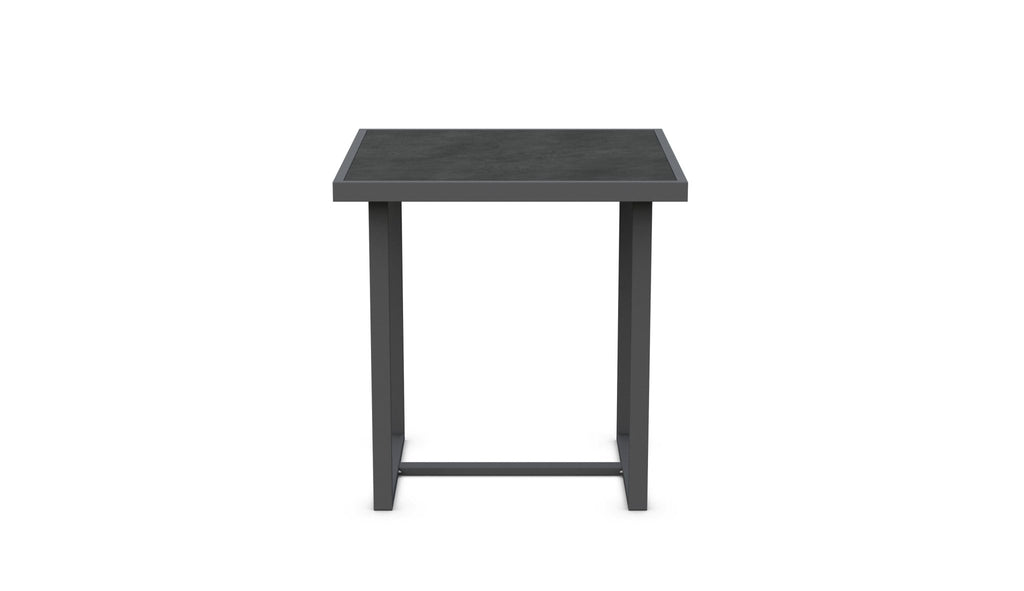 Pavia | 35" Counter Table - Charcoal - Dekton Top - Azzurro LivingAzzurro Living
