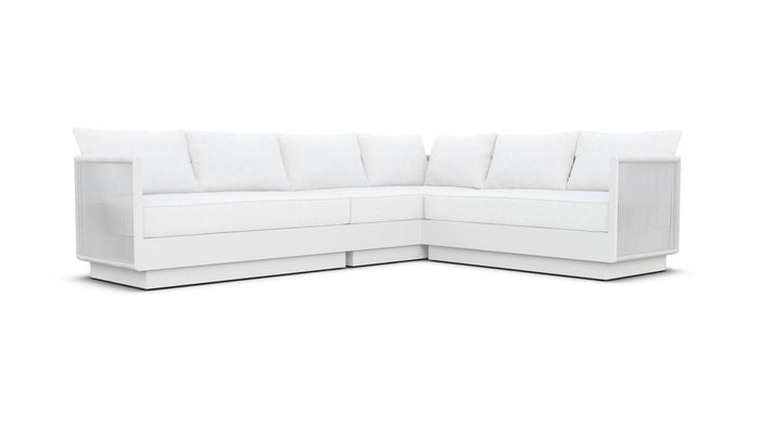 Porto Sectional Sofa  - White
