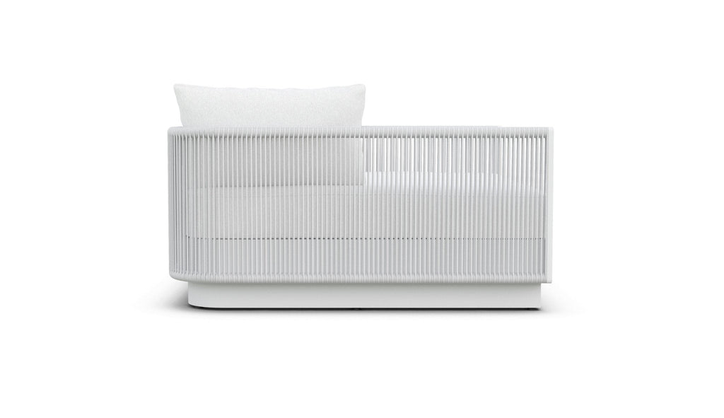 Porto Sectional Sofa Right Arm - White Sectionals Azzurro Living