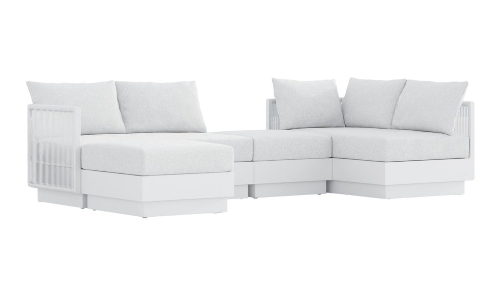 Porto Sectional - White - Build Your Own - Azzurro LivingAzzurro Living