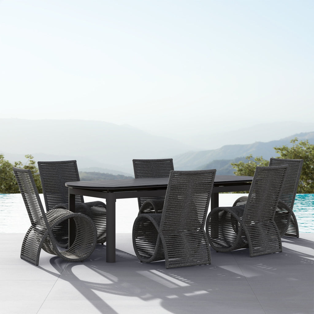 Seville | Extendable Dining Table - Anchor Gray Dining Tables Azzurro Living