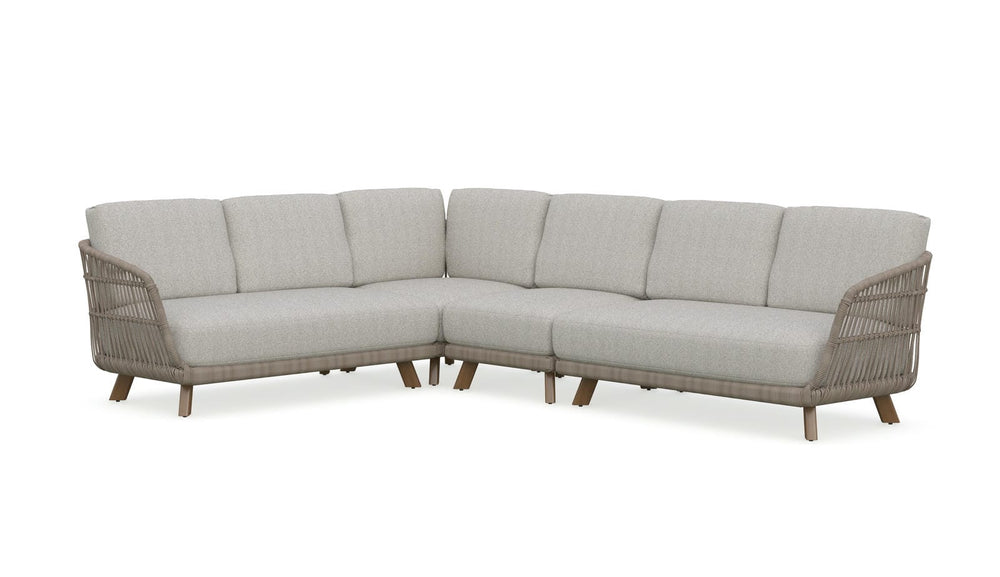 Sicily | Sectional Sofa 4pc Sectionals Azzurro Living