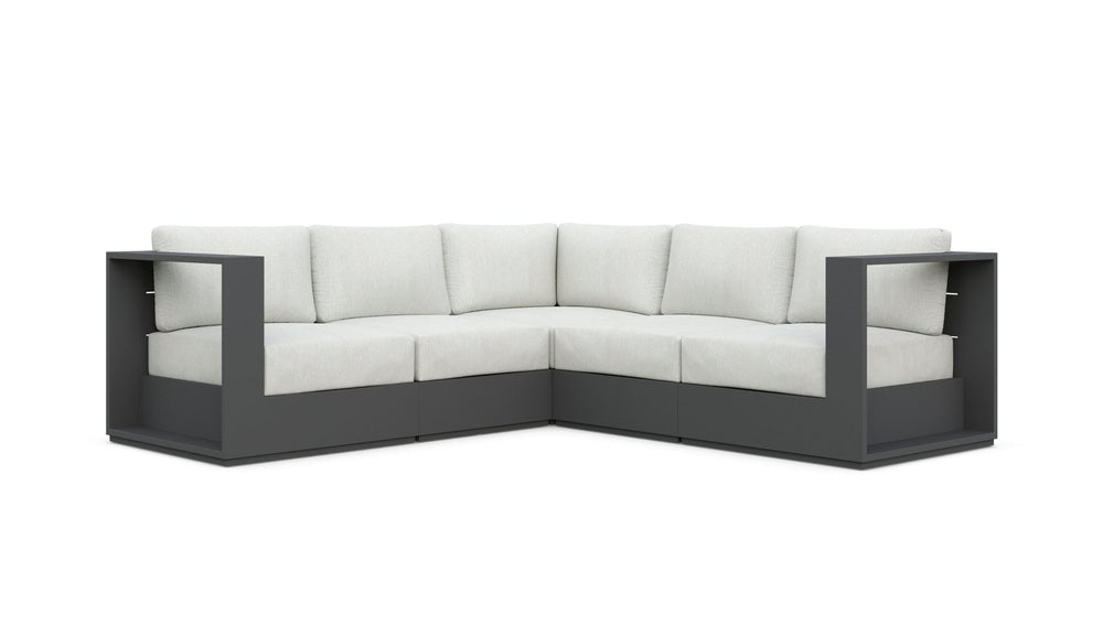 Sydney | Sectional Sofa 5pc - Charcoal - Azzurro LivingAzzurro Living