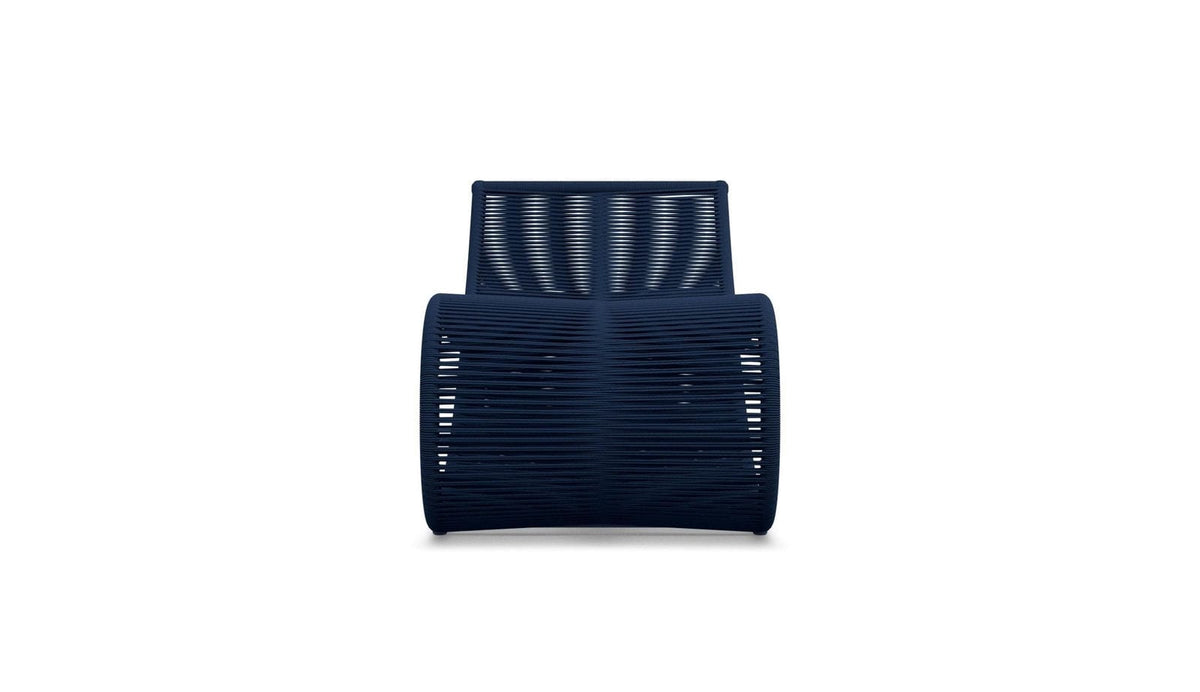 Wave | Chaise Lounge - Midnight Blue Lounge Chairs Azzurro Living
