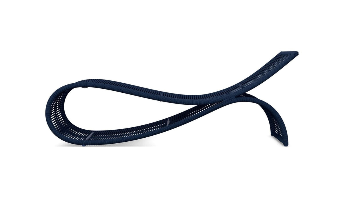 Wave | Chaise Lounge - Midnight Blue Lounge Chairs Azzurro Living