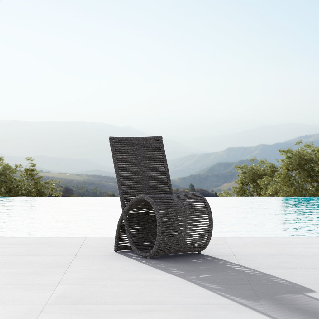 Wave | Dining Chair x2 - Pebble Dining Chairs Azzurro Living