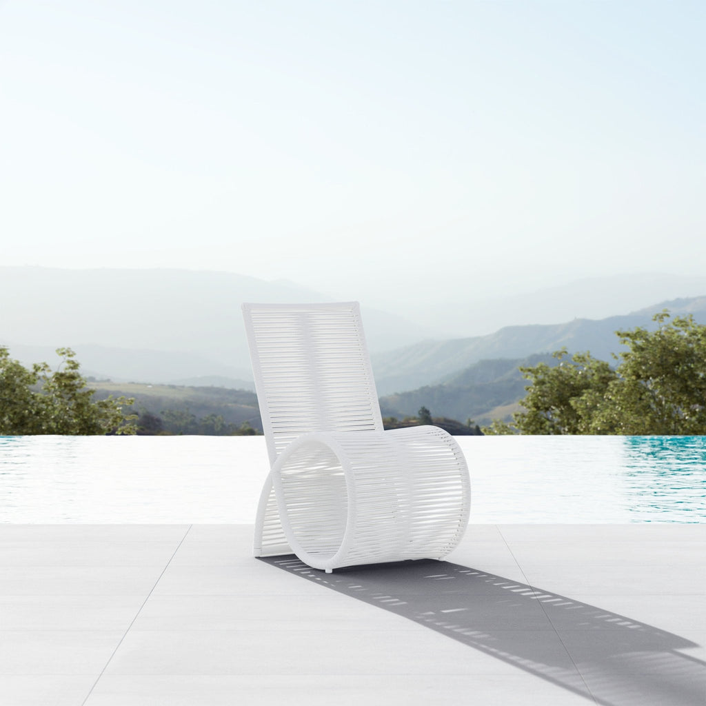 Wave Dining Chair White Mist x2 Dining Chairs Azzurro Living