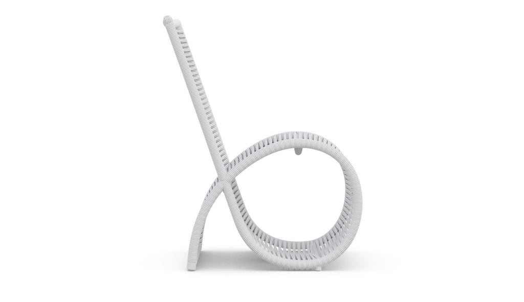 Wave Dining Chair White Mist x2 Dining Chairs Azzurro Living