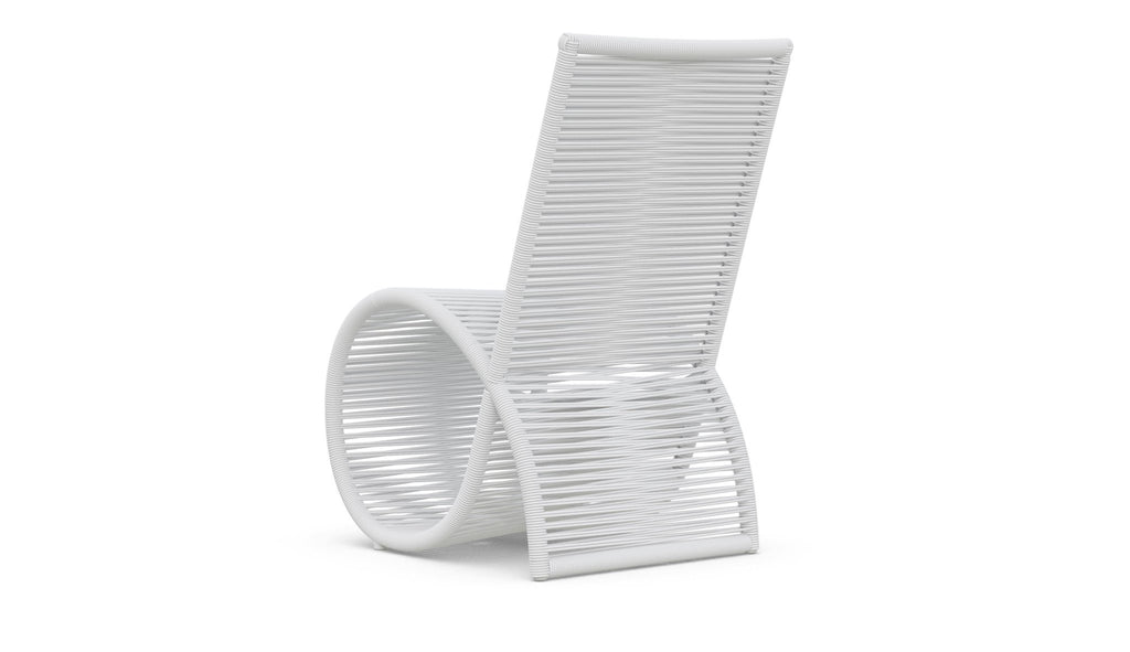 Wave Dining Chair White Mist x2 Dining Chairs Azzurro Living