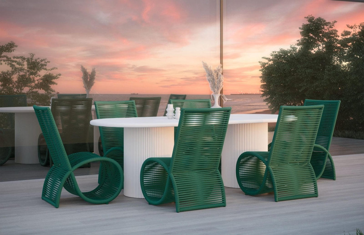 Wave | Dining Chair (QTY 2) - Hunter Dining Chairs Azzurro Living