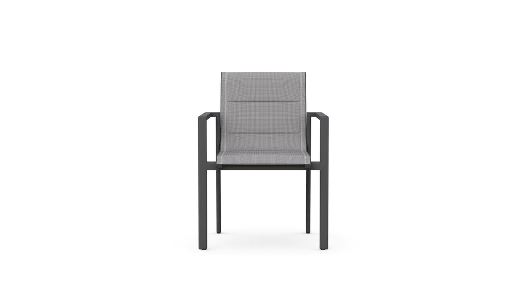 Amalfi | Dining Chair x4 - Charcoal Dining Chairs Azzurro Living