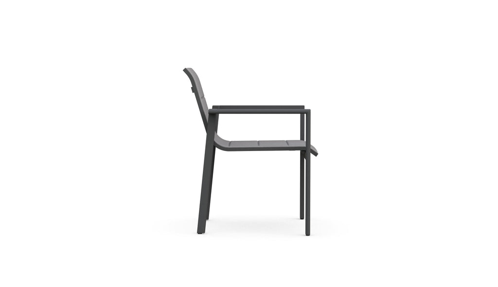 Amalfi | Dining Chair x4 - Charcoal Dining Chairs Azzurro Living