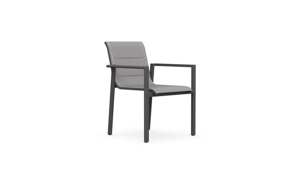 Amalfi | Dining Chair x4 - Charcoal Dining Chairs Azzurro Living