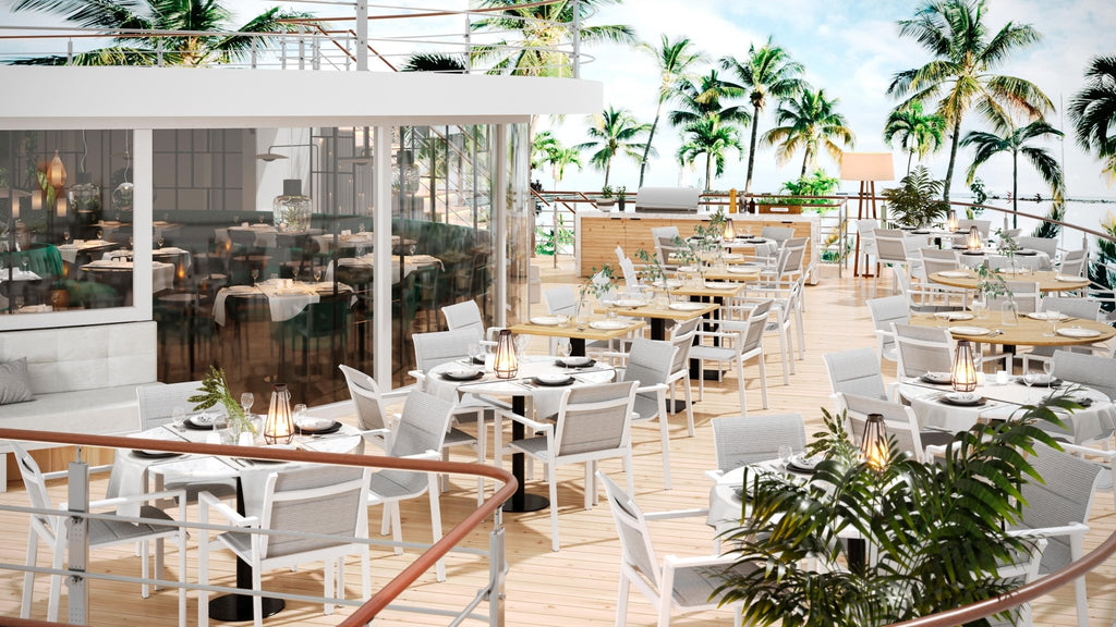 Amalfi | Dining Chair x4 - White Dining Chairs Azzurro Living