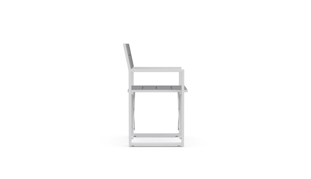 Amalfi | Directors Chair x4 - White Club Chairs Azzurro Living