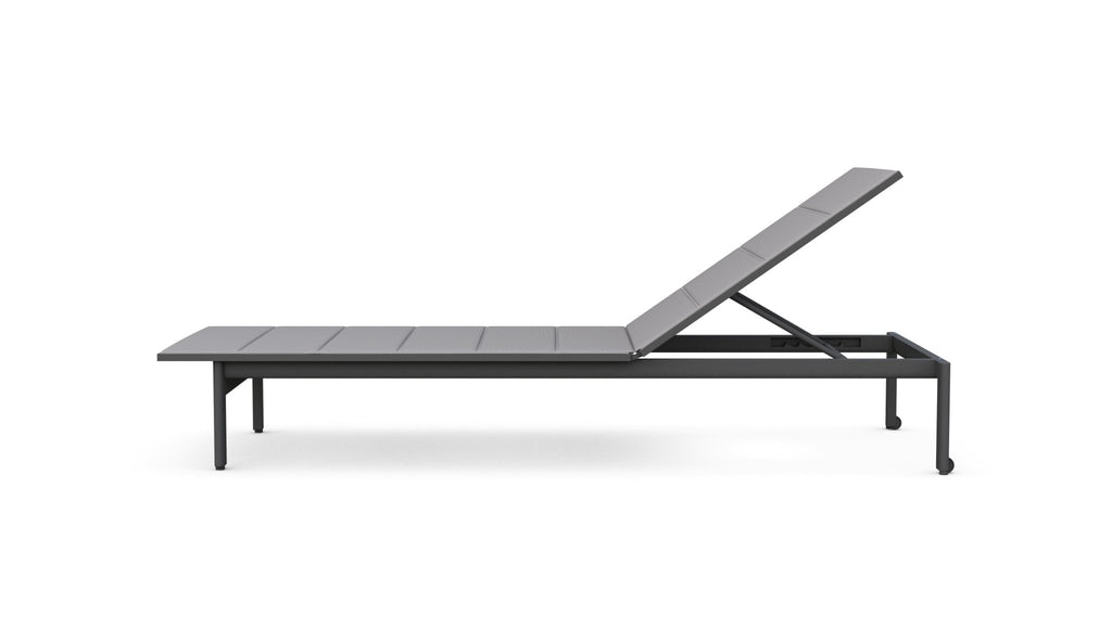 Amalfi | Chaise Lounge x2 - Charcoal Lounge Chairs Azzurro Living