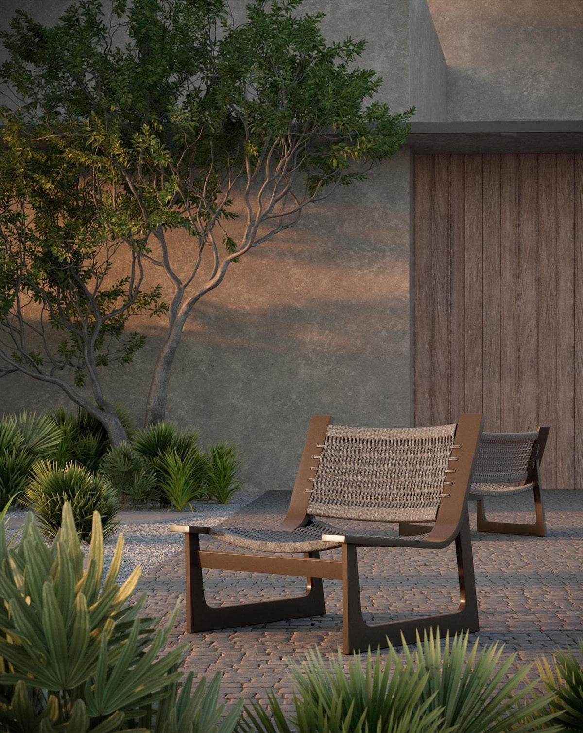 Cozumel | Club Chair (QTY 2) - Bronze Club Chairs Azzurro Living