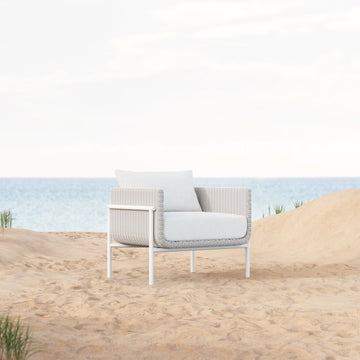 Hampton | Club Chair Beach White Lounge Chairs Azzurro Living