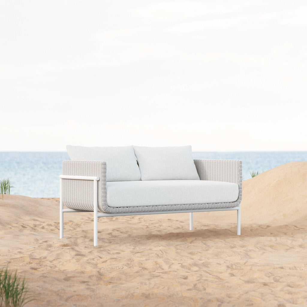 Hampton | Loveseat - Beach White Seating Azzurro Living
