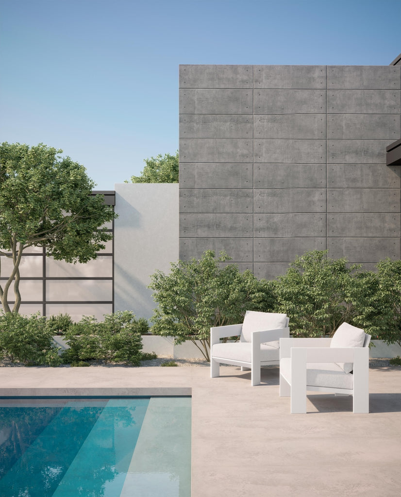 Mykonos | Club Chair - White Club Chairs Azzurro Living