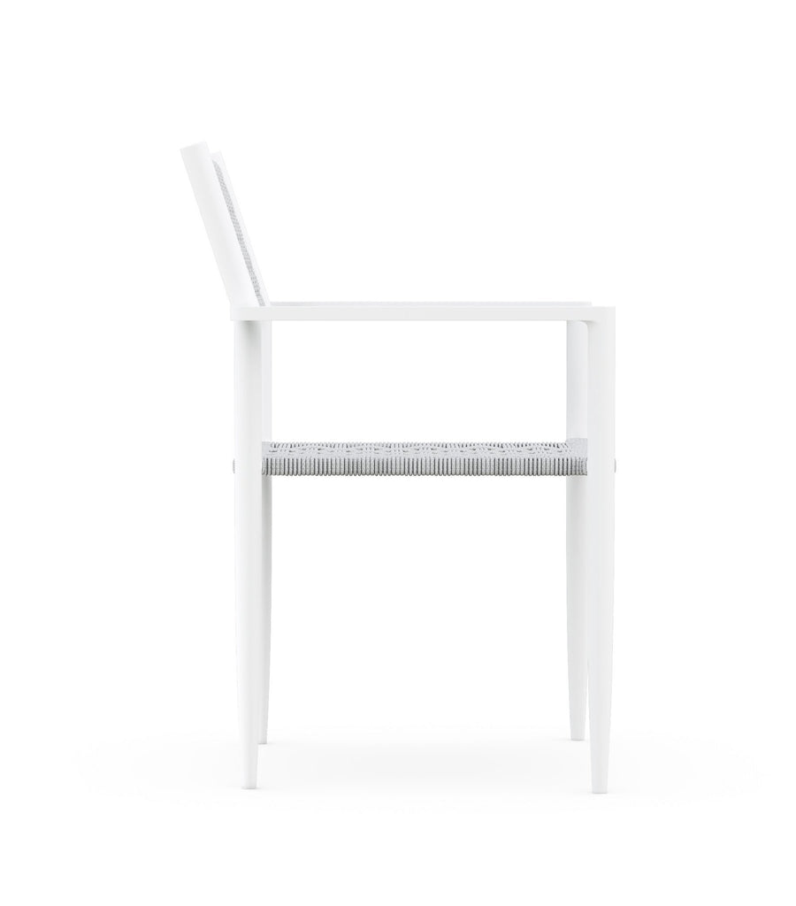 Naples | Dining Chair x2 - White Dining Azzurro Living