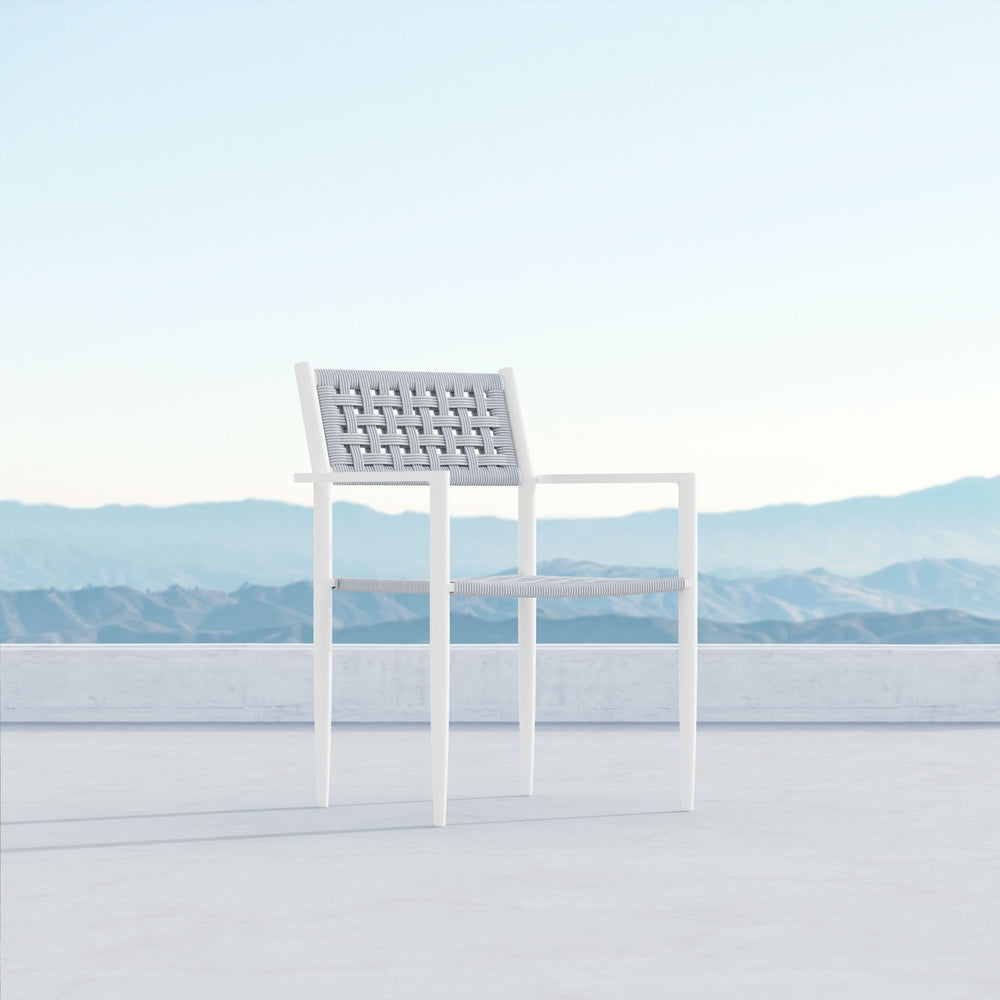 Naples | Dining Chair x4 - White Dining Chairs Azzurro Living