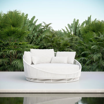 Palma | Day Bed - White Home & Garden Azzurro Living