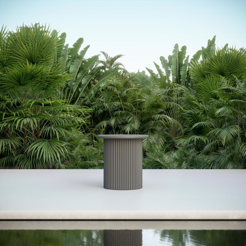 Palma | Side Table - Charcoal Home & Garden Azzurro Living