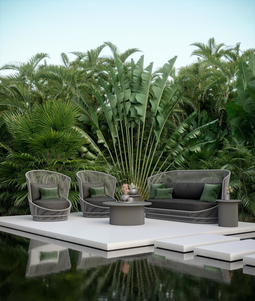 Palma | Sofa - Charcoal Home & Garden Azzurro Living