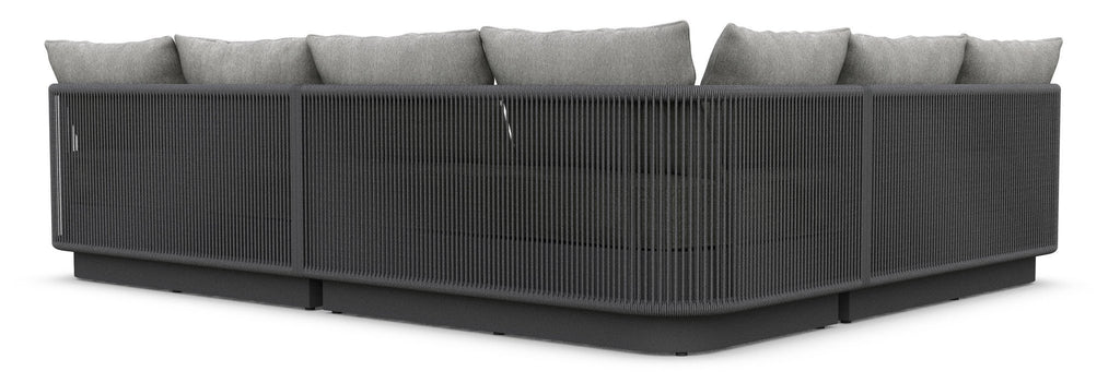 Porto Sectional - Charcoal - Build Your Own Seating Azzurro Living