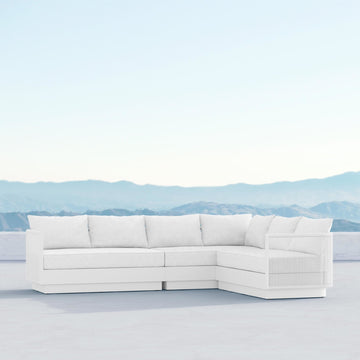 Porto Sectional - White - Build Your Own Seating Azzurro Living