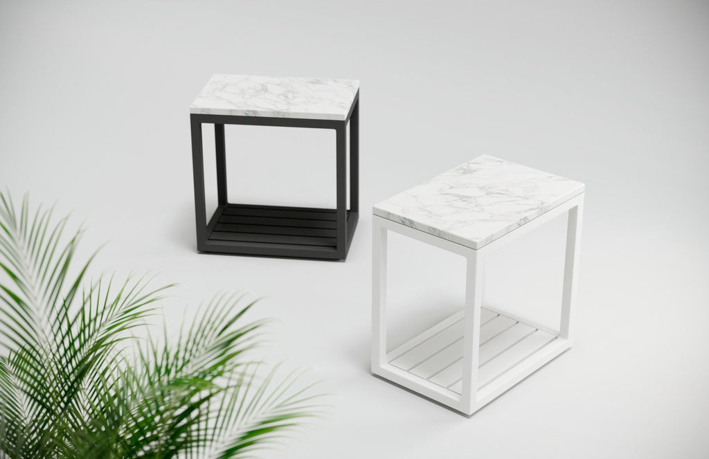 Seaview | Side Table - Charcoal Occasional Tables Azzurro Living