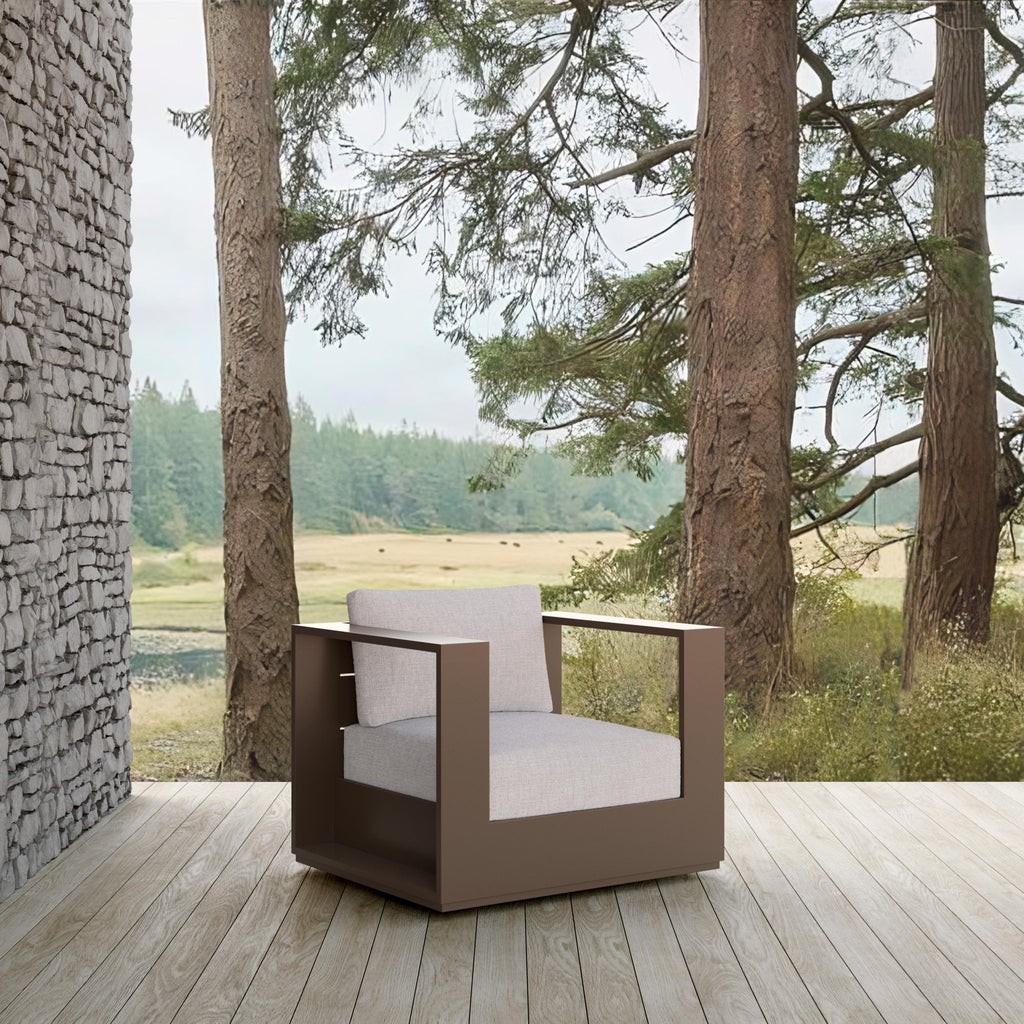 Sydney | Club Chair Swivel - Bronze Club Chairs Azzurro Living