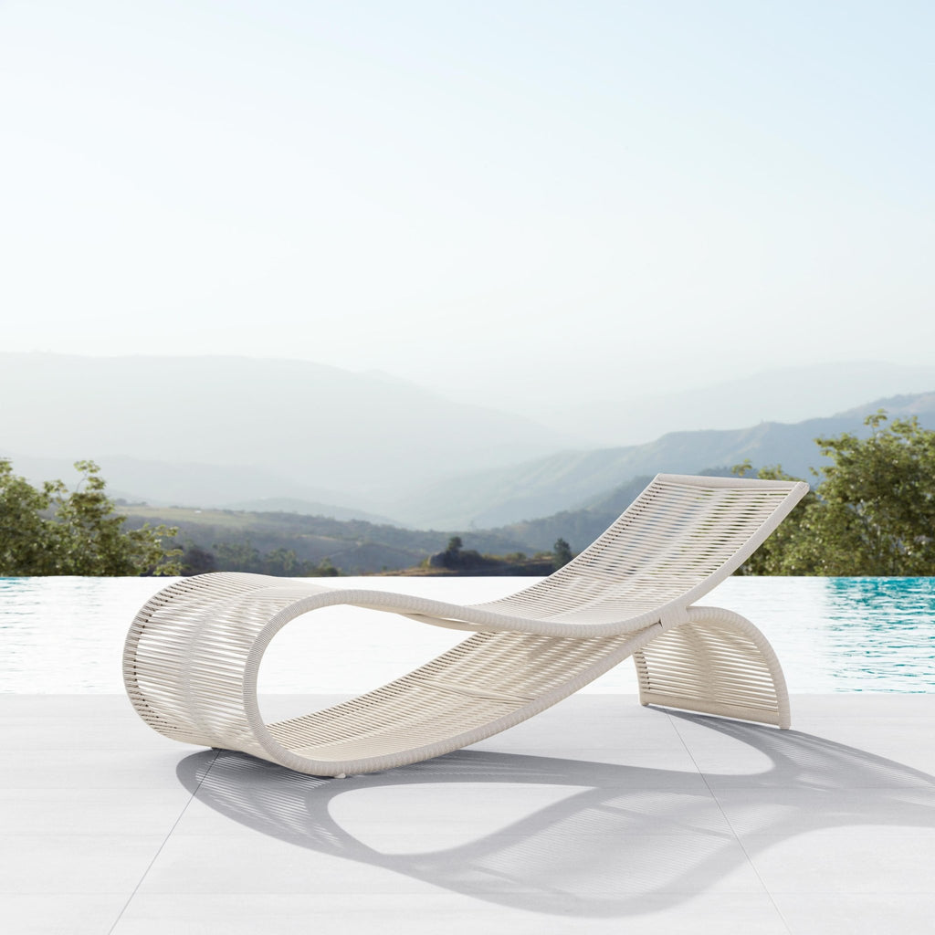Wave | Chaise Lounge - Birch Lounge Chairs Azzurro Living